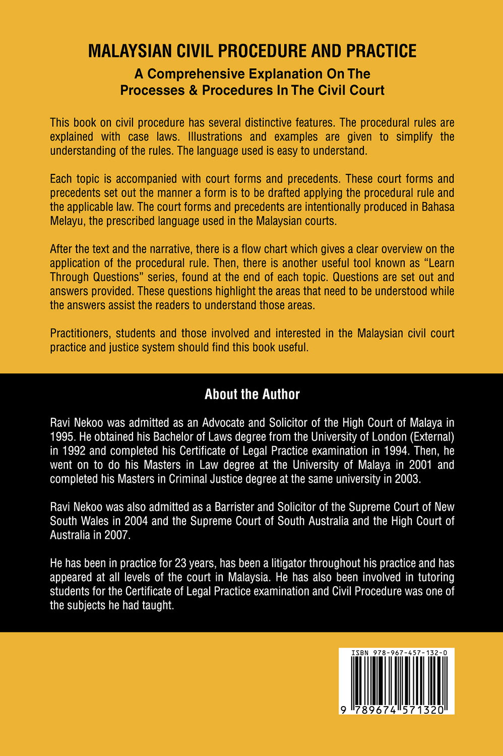 Malaysian Civil Procedure and Practice
