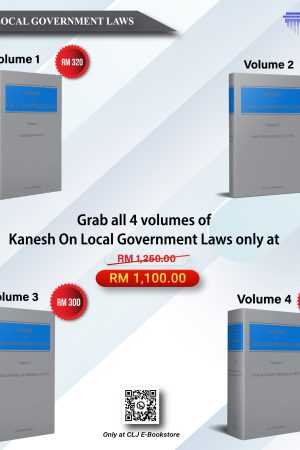 KANESH ON LOCAL GOVERNMENT LAWS SERIES - VOLUME 1 TO 4